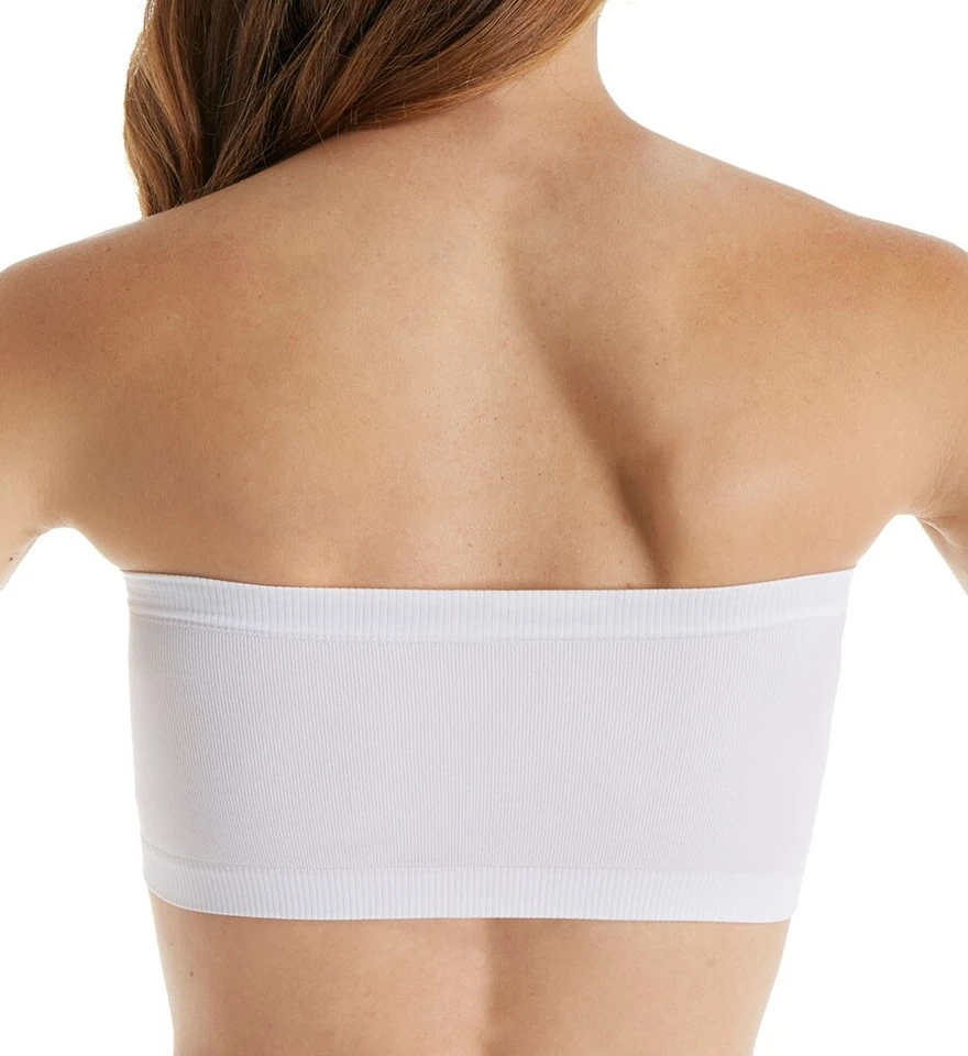 Sujetador bandeau blanco para mujer Coobie 242788 ropa interior talla OS Foto 2 de 2