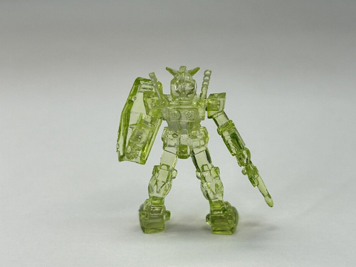 Gundam Gashapon EX Mecha Selection MA versión transparente. " Armadura móvil MA-05 BIGRO " - Imagen 15 de 16