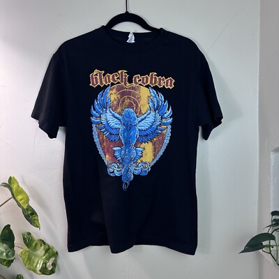 Black Cobra Band Tee Shirt Mens Medium Black Eagle Art Thrash Metal