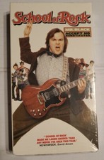 School of Rock VHS Sealed Jack Black BRAND NEW SEALED 