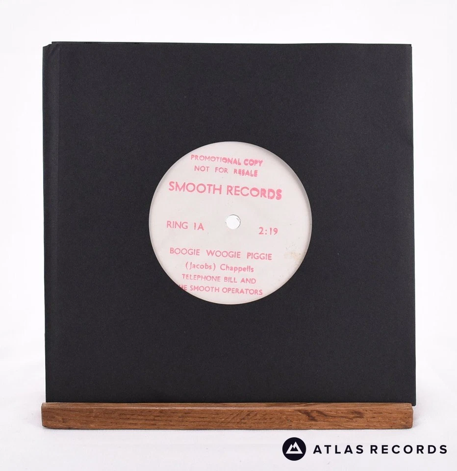 Telephone Bill And The Smooth Operators - Boogie Woogie Piggie - 7" Vinyl Record - Image 2 of 4