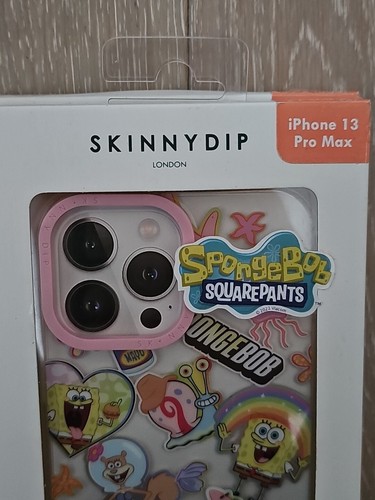 Skinnydip London SpongeBob IPhone 13 pro max case Brand New Unopened - 第 2/6 張圖片