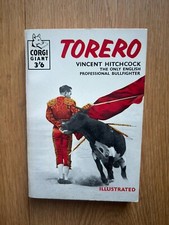 Torero - Vincent Hitchcock English Professional Bullfighter Vintage 1959 RARE