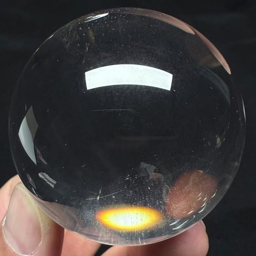AAA+ 243g Cristal Cuarzo Transparente Natural Esfera Reiki Bola Energía Curación 56mm - Imagen 8 de 8