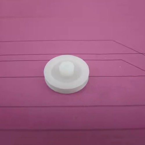 19.62A 19.6mm Plastic Pulley U Groove Nylon Pulley Ball Bearings Wheel Model DIY - Picture 5 of 5