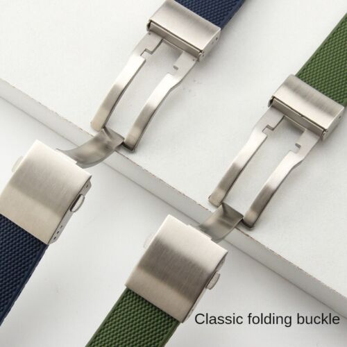 Premium Silikon Gummi Uhrenarmband Armband Wasserdicht passt Longines Comcast 21mm - Bild 4 von 15