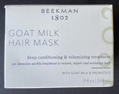 Beekman 1802 Goat Milk Hair Mask 9oz.-NIB