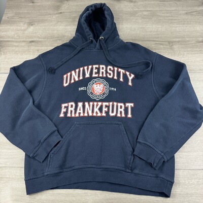 VTG University Of Frankfurt AM Main Germany Hoodie Size Medium