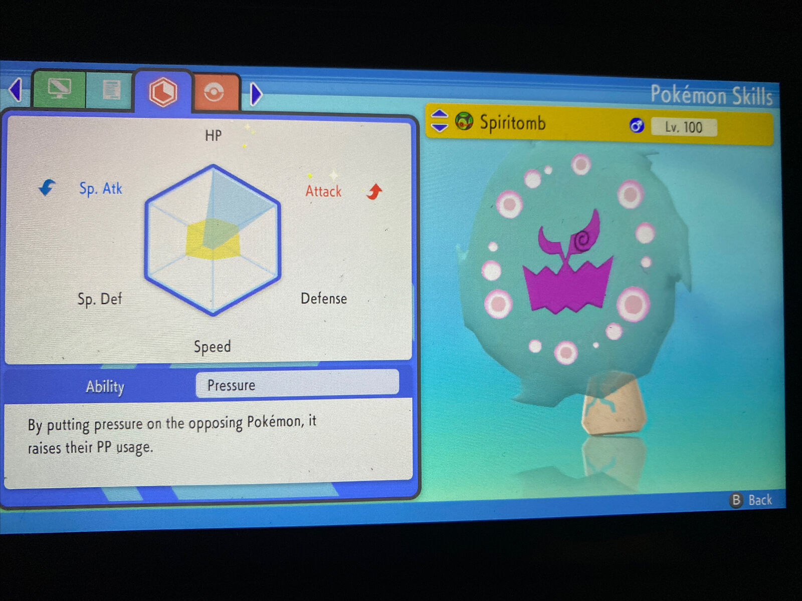 Shiny SPIRITOMB 6IV / Pokemon Brilliant Diamond and Shining -  Sweden