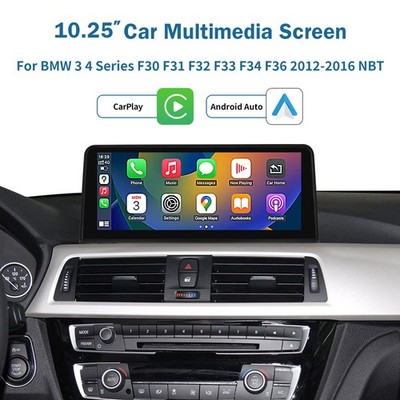 Für BMW F30 F32 F33 F36 F31 NBT 10,25'CarPlay Touchscreen Android Auto Autoradio