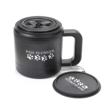 Paw Plunger Black 5.25 inch L x 3.5 inch W x 4 inch H Gentle Paw Cleaner