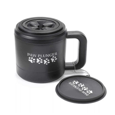 Paw Plunger Black 5.25 inch L x 3.5 inch W x 4 inch H Gentle Paw Cleaner