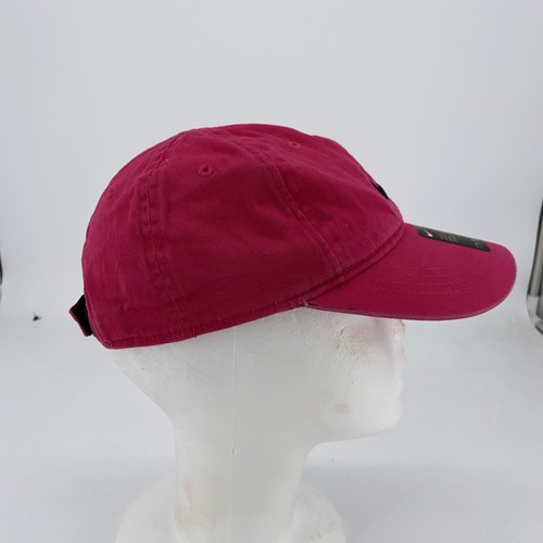 Nike Hat Cap Strap Back Youth Pink Black Swoosh Embroidered Logo Kids Boys Girls - Picture 2 of 6