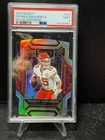 Patrick Mahomes II Select 2021 Die Cut Silver Prizm #202 PSA 9