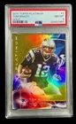 2015 topps platinum #5 tom brady; gold SP refractor insert PSA 8