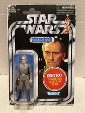Star Wars Vintage Collection Retro Grand Moff Tarkin MOSC Hasbro 3.75