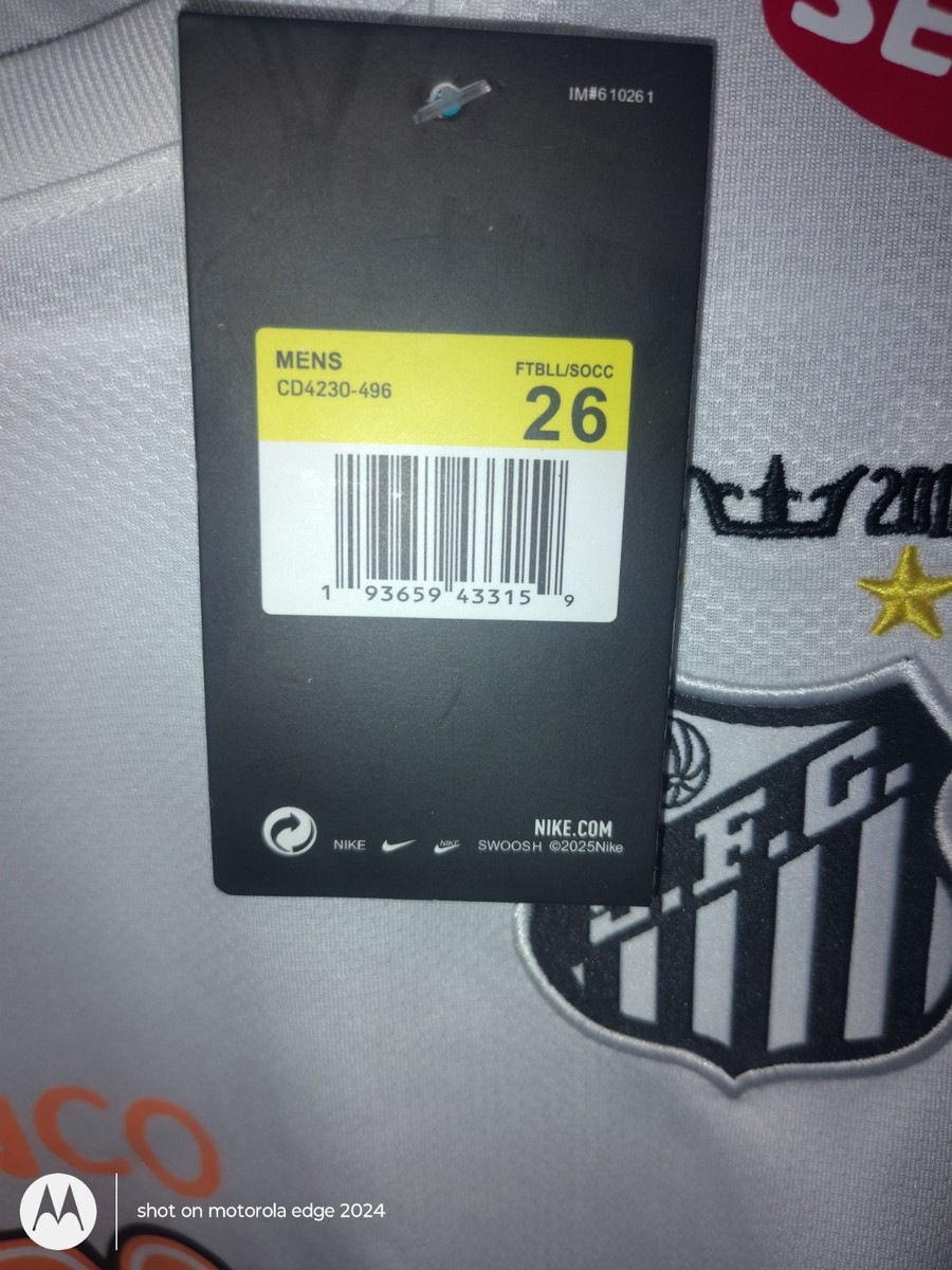 Nike Santos Neymar Jr 11 White Black Official Licensed Soccer
