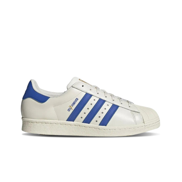adidas Superstar 80s Deux Cream Blue Sneakers
