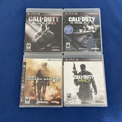 Call Of Duty Black Ops 2 II PS3 CIB Sony PlayStation 3 Complete W/ Manual Ghosts