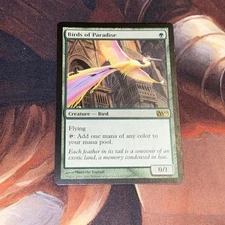 Birds Of Paradise X1 Mtg M10 Core Set 2010 Nm