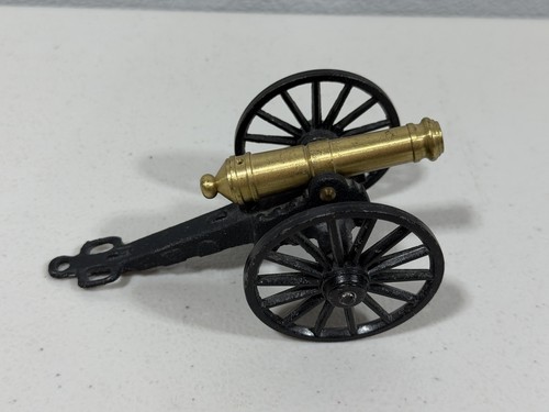 MFCO Toy/Desktop Cannon Brass & Cast-Iron Model C 1/2 - Civil War Era Replica