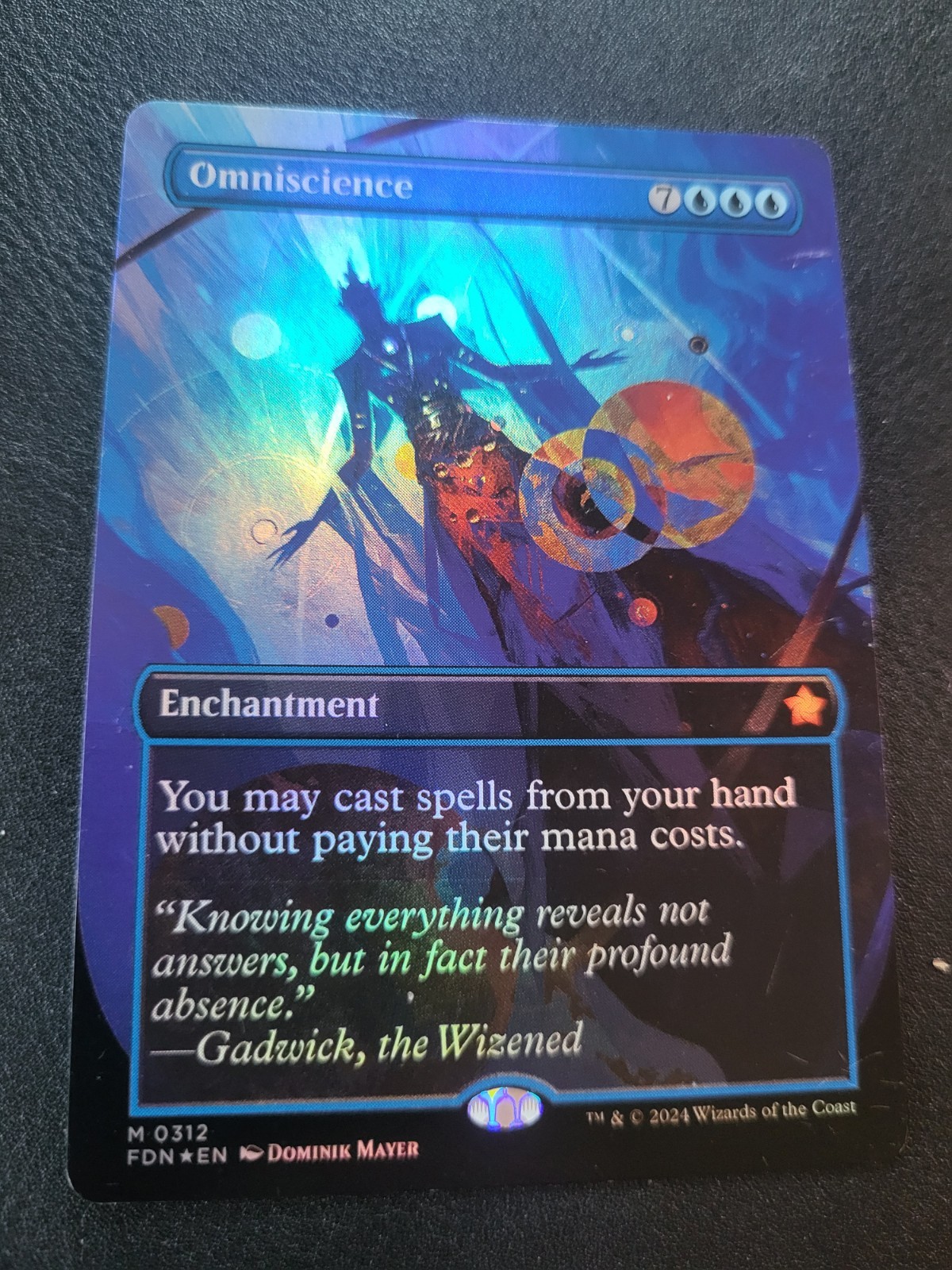 Omniscience NM BORDERLESS FOIL 312 FDN Foundations