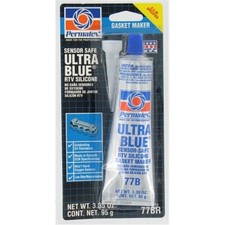 Permatex 3 Oz Ultra Blue RTV Silicone Gasket Maker 81724