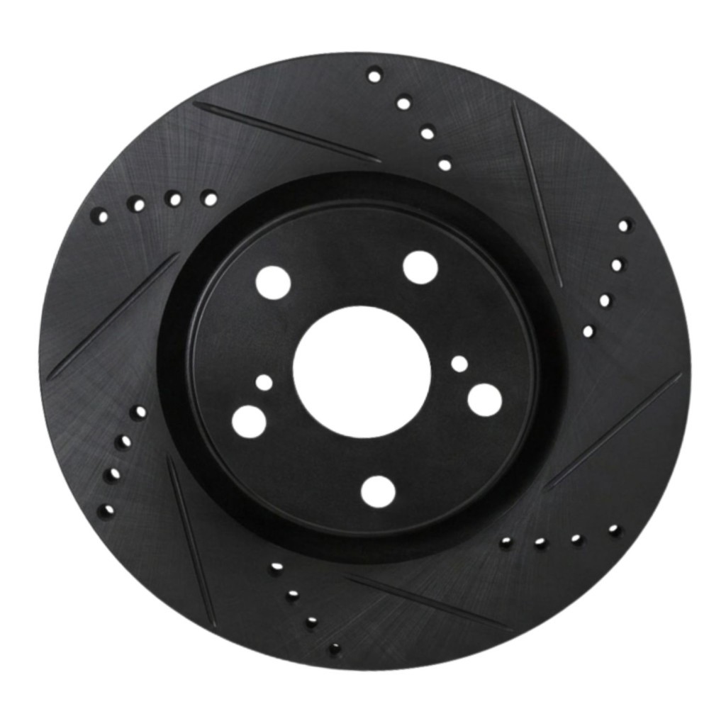 Maserati Ghibli 2014-2016 Rear Brake discs Set Black