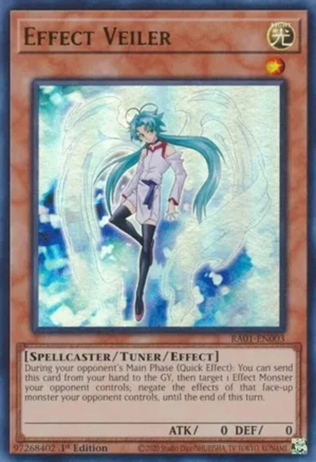 Effect Veiler Yu-Gi-Oh! TCG Ultra Rare Individual Collectible Card