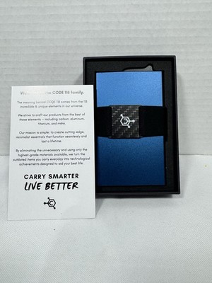 Code 118 Wallet Classic Pacific Blue