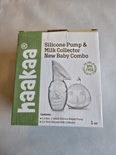 HAAKAA SILICONE PUMP & MILK COLLECTOR COMBO