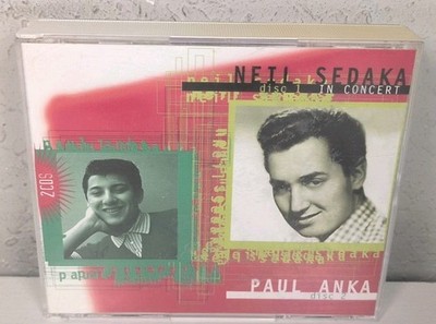 Neil Sedaka In Concert/Paul Anka 2-Disc CD Set R25