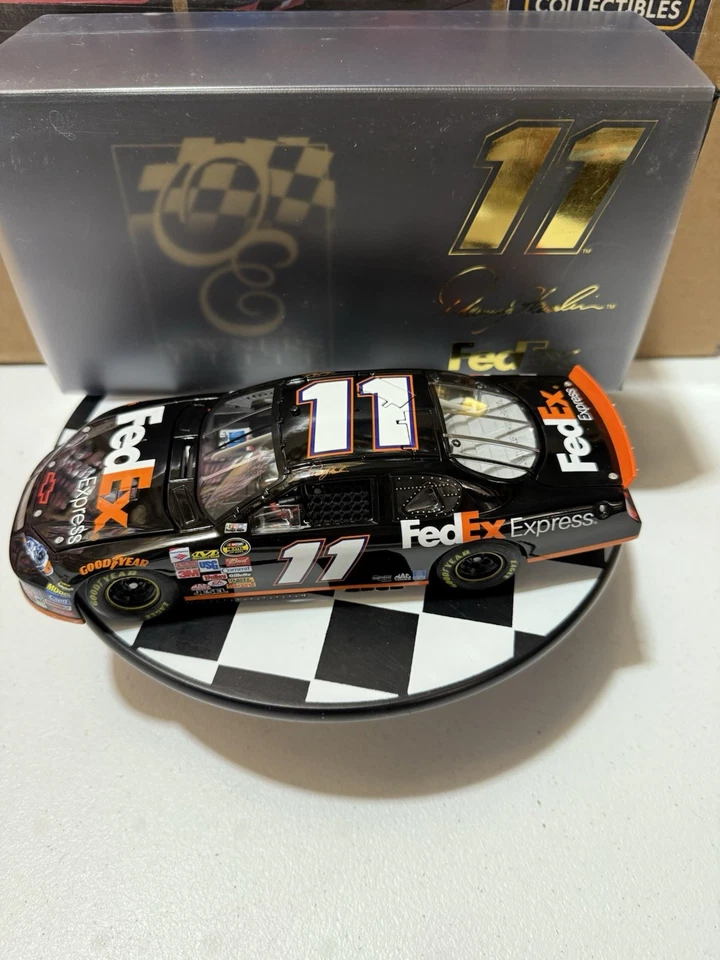 🔥🔥 Denny Hamlin #11 FedEx Express PROPIETARIOS ELITE 2007 1/24 Diecast 🔥🔥 Foto 2 de 4