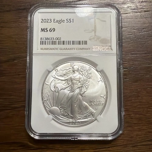 2023-W American Silver Eagle MS-69 NGC