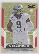 2021 Score Rookies Red Carlos Basham Jr #347 1v9