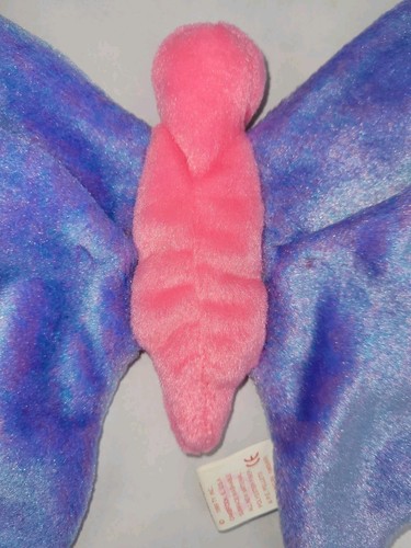 MINT RARE 1999 Ty Beanie Baby Flitter Butterfly ERRORS Mwmt Mq Collectible - Picture 7 of 15