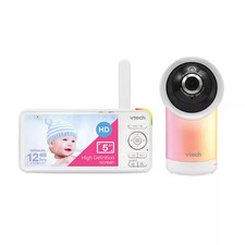 VTech - 1080p Smart WiFi Remote Access 360 Degree Pan Tilt Video Baby Monit...