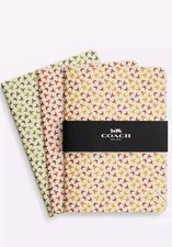 Coach Signature Notebook Set