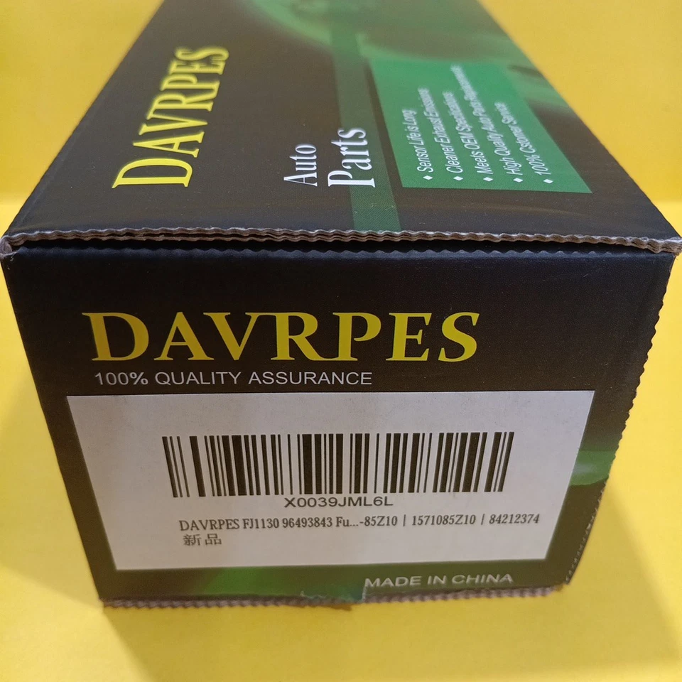 Davrpes FJ1130 96493843 Fuel Injector, 2006 2007 2008 Suzuki Reno & Forenza 2.0L - Image 2 of 2