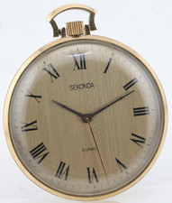 SEKONDA CCCP cal. 2209, 23j DRESS POCKET WATCH, FOR REPAIR CQ 