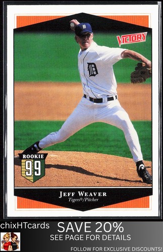 1999 Upper Deck Victory Jeff Weaver #141 card