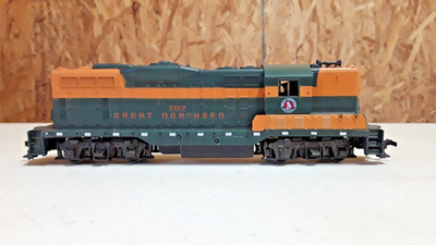 #ad #ad AHM HO Scale Great Northern Railway Alco Century 424 Diesel Locomotive AA 807 $26.95