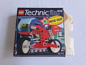 COMPLETE Vintage Lego Technic Set 8210 Nitro Bike GTX With Instructions and Box!