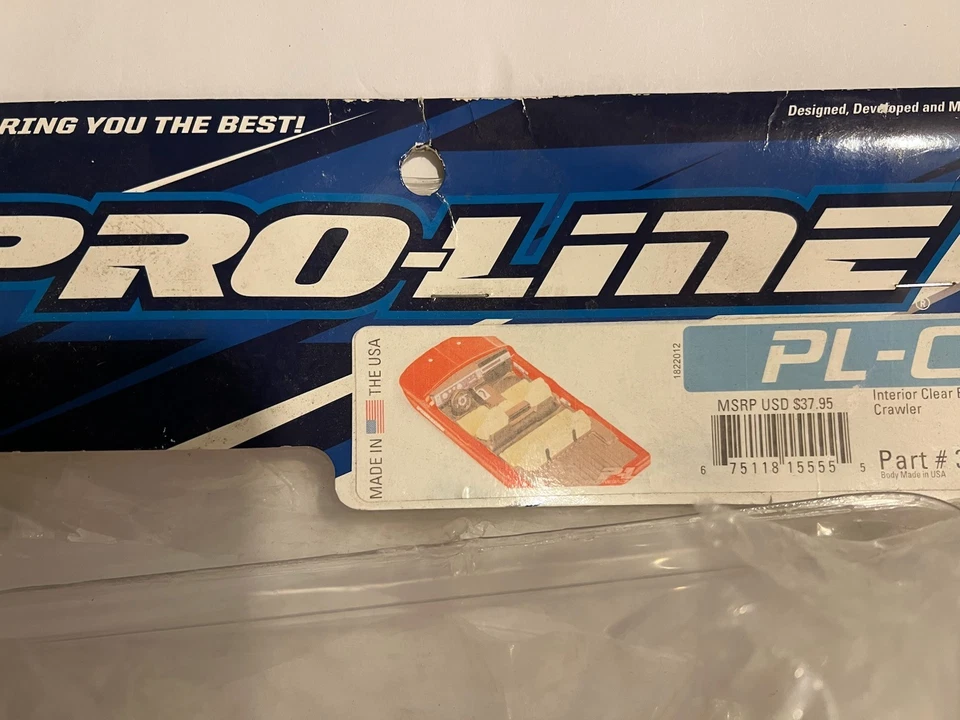 pc-c interior clear body 1/10 crawler - Image 3 of 3