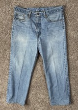 Vintage Levis 508 Jeans Mens Size 36x32 Blue Straight Leg Regular Light Wash 90s