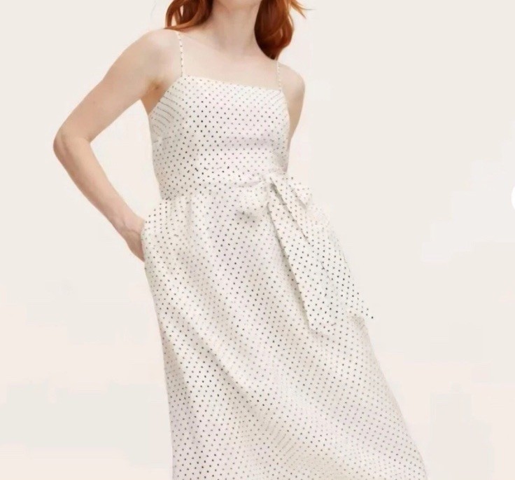 white christmas dresses Kimbelle Halter Maxi Dress Cream / Polka Dot main image 0
