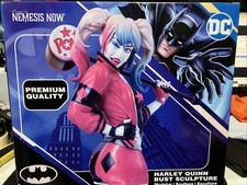 Image of Nemesis Now DC Harley Quinn Bust Red Black 30cm