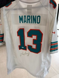 Dan Marino Signed Miami Dolphins Nike On-Field Jersey #13 XL JSA Witnessed COA