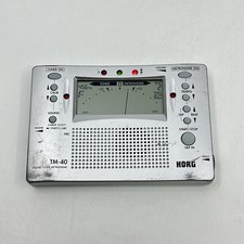 Korg TM-40 Large Display Digital Guitar Tuner  Metronome with Kickstand Working