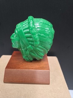 Iroquoise Beer Vintage 3 D Bakelite Indian Head Tap Handle